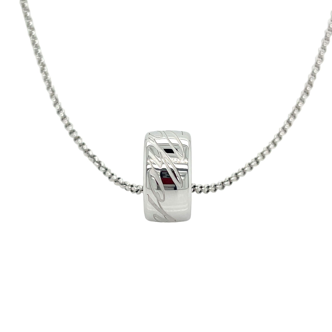 Chopard „Chopardissimo“ Kette 50cm Weißgold 750/ 18K - Bild 2