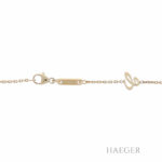 Chopard Happy Diamonds Gelbgold 750 / 18k. Kette m. Anhänger ca. 0,05 ct. - Bild 3 Vorschau