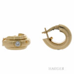Piaget Possession Ohrringe Diamant Gelbgold 750 / 18k. ca. 0,30 ct. - Bild 3 Vorschau