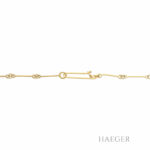 Lapponia Diamant Collier Gelbgold 750 / 18k. ca. 0,02ct. - Bild 3 Vorschau