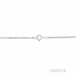 Diamant Collier Weiß,- & Roségold 585 / 14k. 0,28ct. - Bild 3 Vorschau
