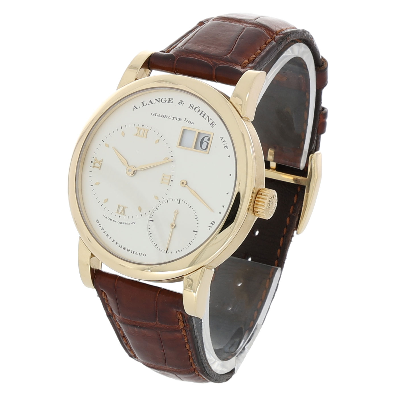 A. Lange & Söhne Lange 1 Ref. 101.021 Gelbgold Full Set Germany 1997 Top Zustand - Bild 3
