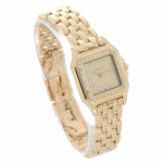 Cartier Panthère Lady in Gold 18K Factory Diamond Setting 1990’s Vinateg Watch - Bild 3 Vorschau