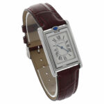 Cartier Tank Basculante Reversible Ref. 2405 Steel 24×35 Saphire ca. 2000 Top - Bild 3 Vorschau