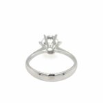 Solitärring Gr. 50 ca. 1,15 ct Diamant Weißgold 750/ 18K - Bild 3 Vorschau