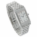 Jaeger-LeCoultre Reverso Classique Ref. 250.8.86 Stahl mit Stahlband + Papiere 2000 - Bild 3 Vorschau