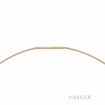 Halsschnur mit Perl Anhänger Gelbgold 750 / 18 Kt. - Bild 3 Vorschau