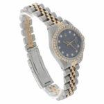 Rolex Lady-Datejust Ref. 69173 Steell/Gold Rolex Factory Diamond Setting purple 1984 - Bild 3 Vorschau