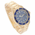 Rolex Submariner Date Ref. 16618 Gold 18K mit Box wie neu Full Set LC100 1996 NO STRETCH - Bild 3 Vorschau