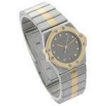 Chopard St. Moritz Ref. 8024 Stahl/Gold 18K Diamond Dial mit Papieren 1991 - Bild 3 Vorschau