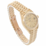 Rolex Lady-Datejust 26 Ref. 69178 Gold 18K President Full Set LC 100 1992 Revision Mai 2024 - Bild 3 Vorschau
