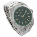 Rolex Milgauss Ref 116400GV Stahl black dial Full Set 2009 LC 100 2009 - Bild 3 Vorschau