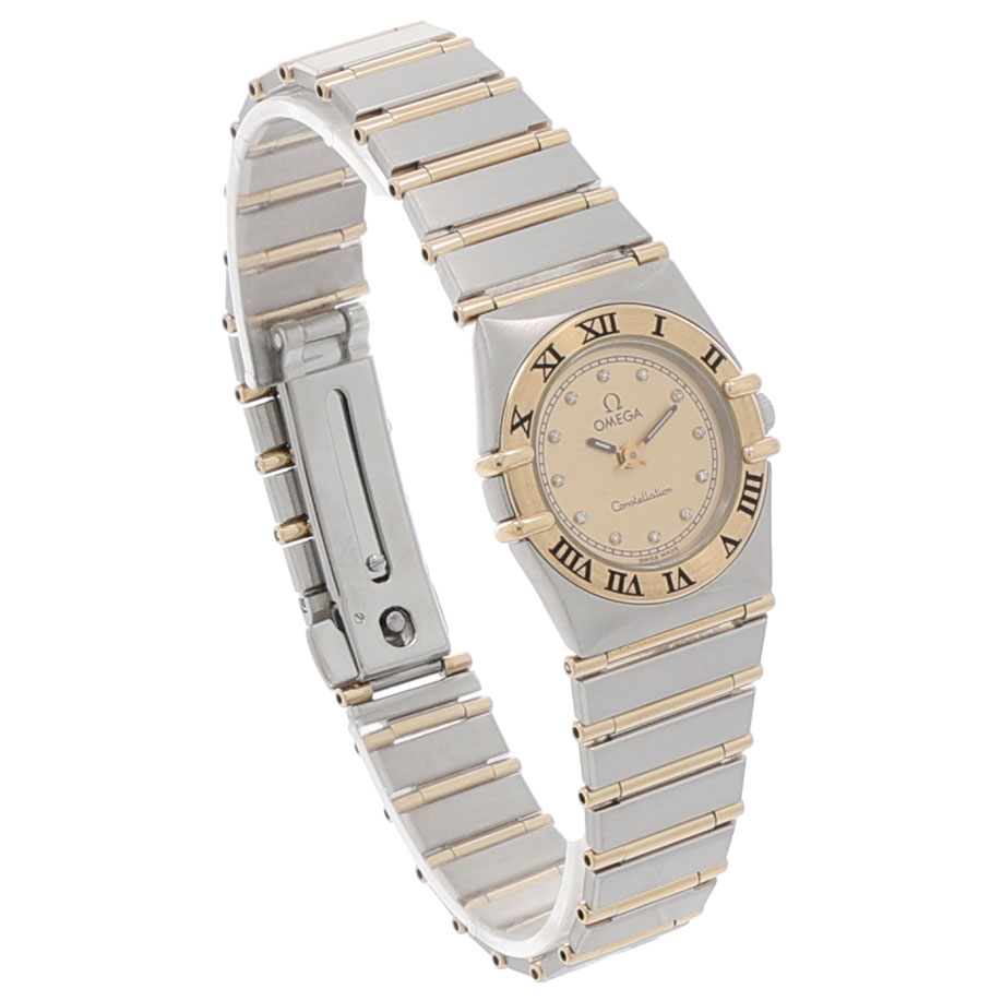 Omega Constellatin Ref. 12701500 Stahl Gold Diamaond Dial 22mm Full Set 1993 - Bild 3