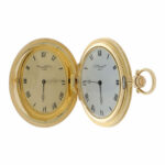 Chopard Taschenuhr Savonette 18K Gelbgold Handaufzug ca 1960 - Bild 4 Vorschau