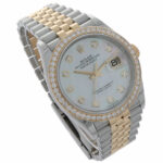 Rolex Datejust 36 Ref. 126283RBR Mother of Pearl Brillanten Full Set 2018 LC100 - Bild 3 Vorschau