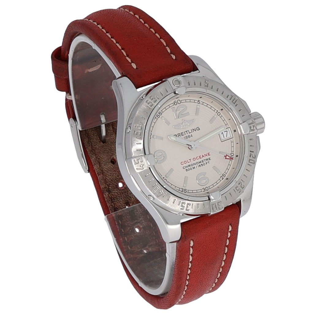 Breitling Colt Oceane Ref. 77380 Stahl 33mm Chronometer Full Set 2009 - Bild 3