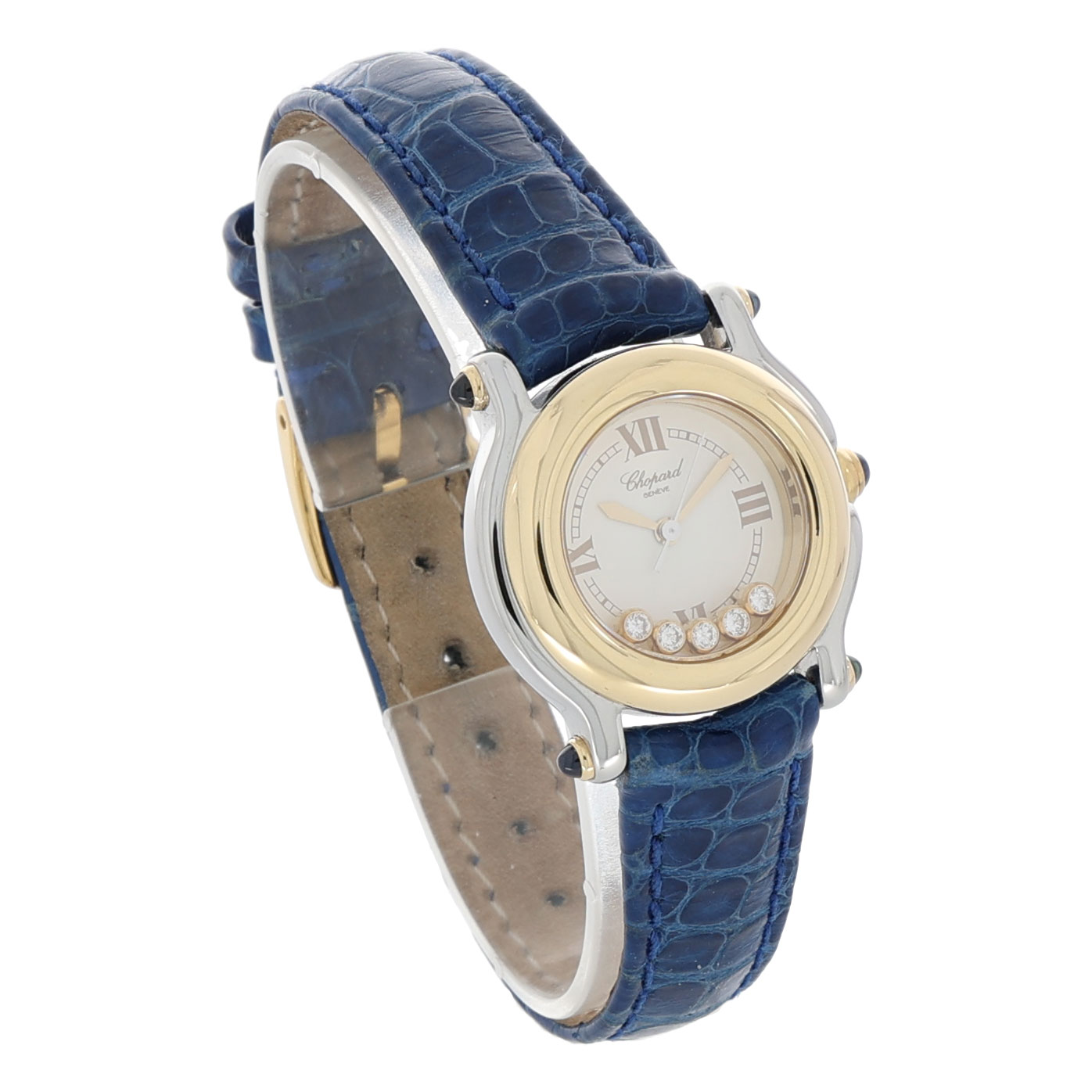 Chopard Happy Sport Ref. 27/8246-23 Stahl Gold Floating Diamonds Papers 1995 - Bild 3