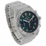 Breitling Chronomat 42 B01 42 Ref. AB0134 grünes Zifferblatt mit Box ca. 2022 - Bild 3 Vorschau