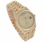 Rolex Day-Date 36 Ref.18248 Gold 18K Borke Design mit Papieren 1990 LC100 - Bild 3 Vorschau