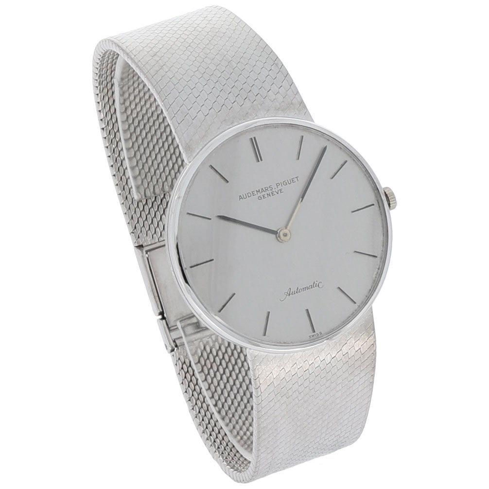 Audemars Piguet Ultra Thin 18K Whitegold Cal. 2120 automatic ca. 1960 Vintage Watch - Bild 3