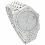 Rolex Datejust 36 Ref. 16244 Rolex Design Dial Factory Diamanten Full Set 2011 - Bild 3 Vorschau