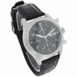 IWC Fliegeruhr Chronograph Pilot Chronograph Ref. IW3706-001 Stahl Full Set 2001 LC 100 - Bild 3 Vorschau