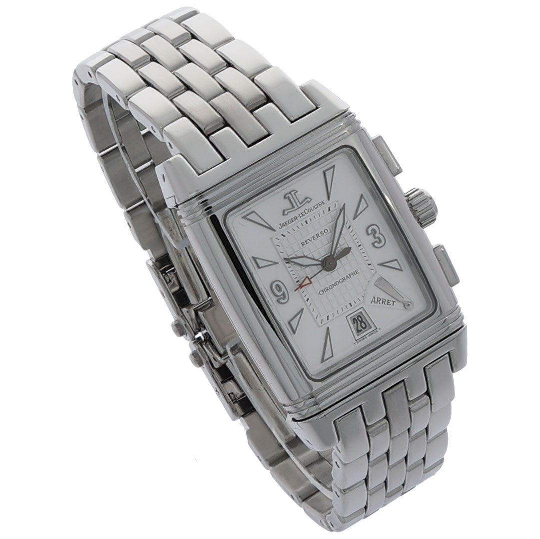 Jaeger-LeCoultre Reverso Duoface Gran Sport Chronograph Ref. Duoface 295.8.59 Steel - Bild 3