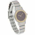 Cartier Santos Octagon Ref. 0907 Stahl/Gold 18K automatic 1990’s Vintage Watch - Bild 3 Vorschau