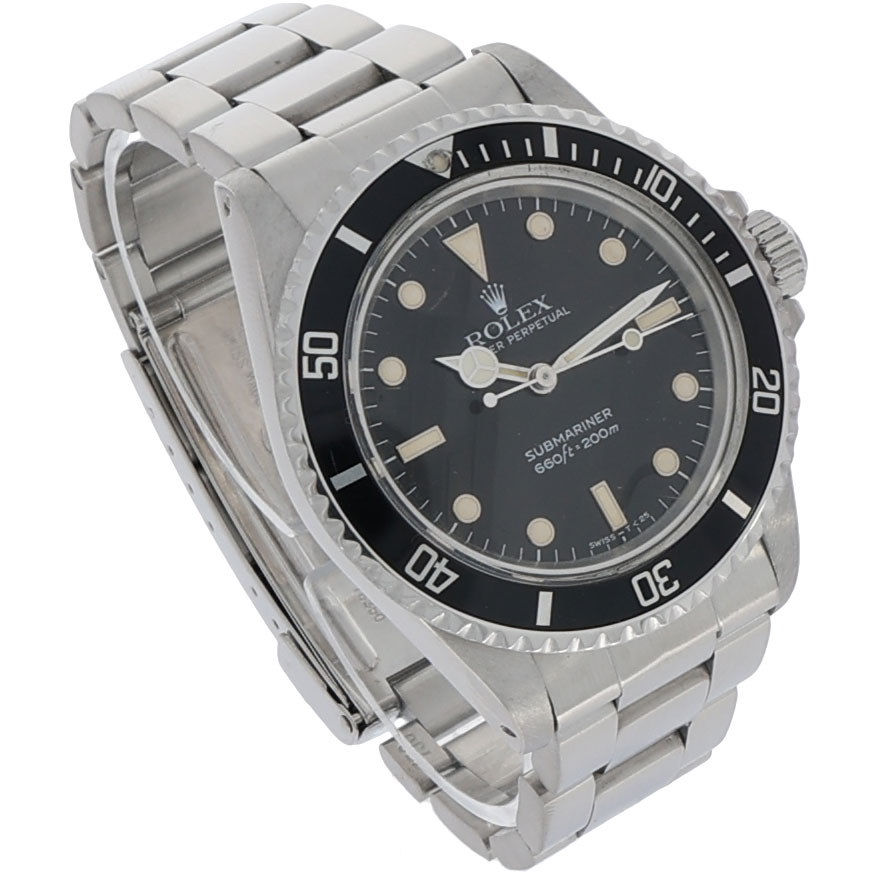 Rolex Submariner No Date Ref 5513 matt dial ca. 1987s Vintage Watch - Bild 3