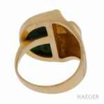 Lapponia Ring Gr.54 Gelbgold 750 / 18K mit Diamant und Rohedelstein - Bild 3 Vorschau