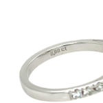 Entourage Ring Gr.58 0,90ct Diamant Weißgold 750/ 18K HRD Zertifikat - Bild 6 Vorschau