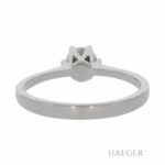 Solitärring Gr.55 Weißgold 585 / 14K mit ca. 0,5ct Diamant - Bild 3 Vorschau