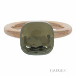 Pomellato Nudo classic Ring Gr.52 Gelbgold 750 / 18K mit Prasolith - Bild 2 Vorschau
