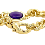 Pomellato „Catene“ Armband 19cm Amethyst Gelbgold 750/ 18K - Bild 4 Vorschau