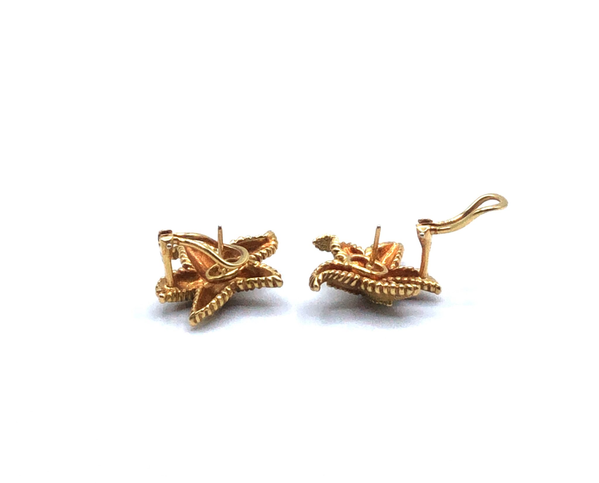 Tiffany & Co. „Seestern“ Ohrclips Gelbgold 750/ 18K - Bild 3