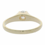 Solitärring Gr.58 Gelbgold 585 / 14K mit 0,35ct Diamant - Bild 3 Vorschau