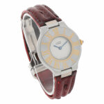 Cartier 21 Must de Cartier Quartz Ladies Watch Must 21 Stainless Steel Leather Strap - Bild 3 Vorschau