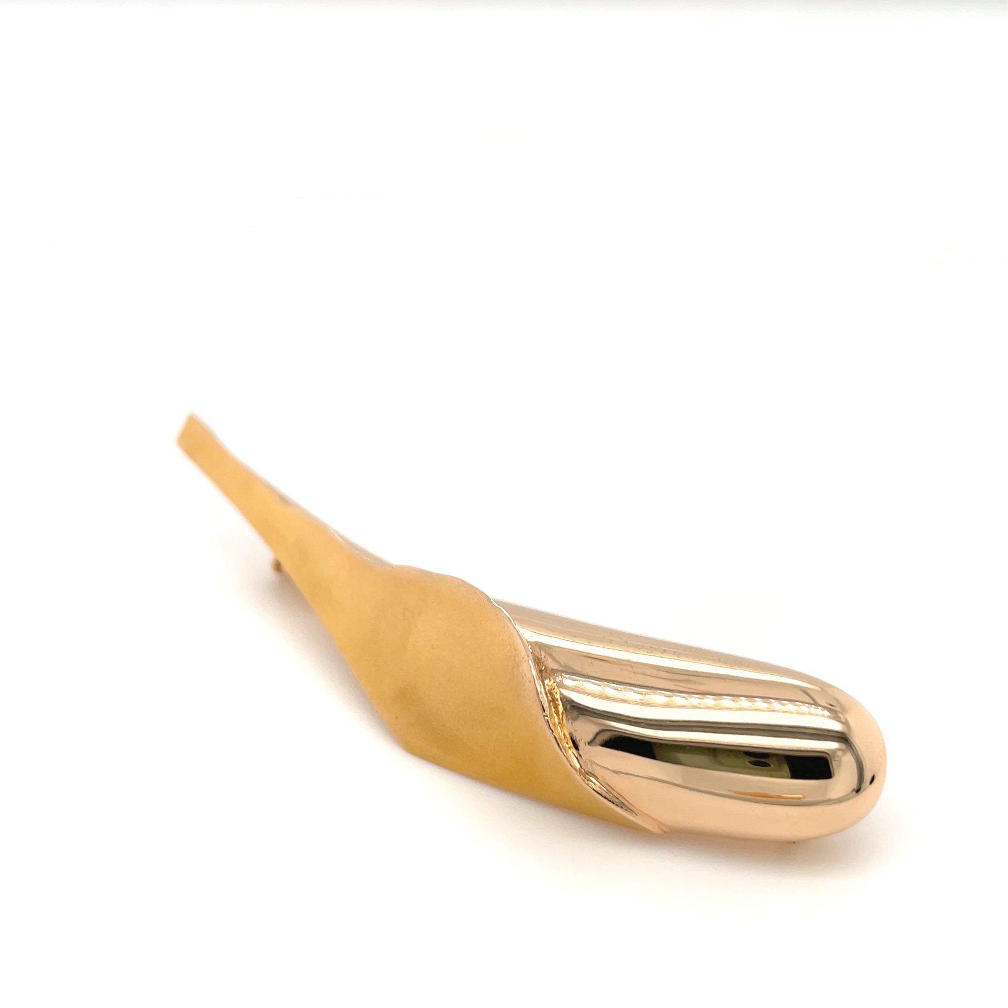 Lapponia „N8“ Brosche Gelbgold 585/14K - Bild 3