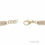 Wempe Kette mit Kreuzanhänger Gelbgold 18K mit 1ct Diamanten und Zert. - Bild 3 Vorschau