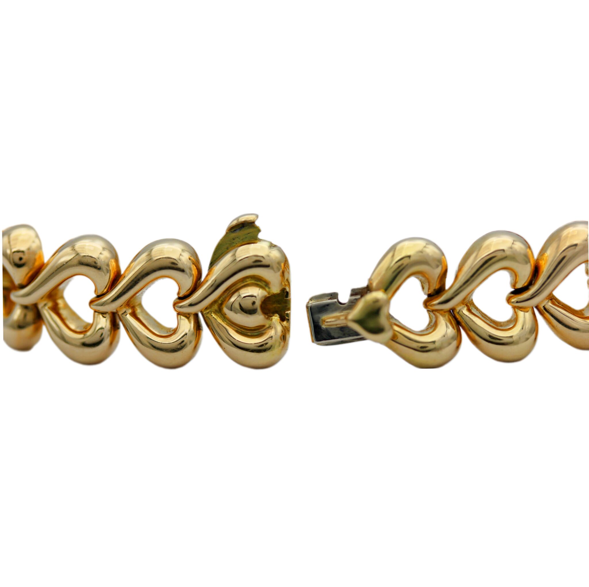 Van Cleef & Arpels Herz Armband 750/18K. 18cm - Bild 2