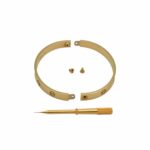 Cartier Love Armreif Gelbgold 750/18K m. Box u. Papieren - Bild 3 Vorschau