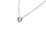 Collier mit Herzanhänger Weißgold 585 / 14K mir ca. 0,32ct - Bild 2 Vorschau