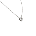 Collier mit Herzanhänger Weißgold 585 / 14K mir ca. 0,32ct - Bild 3 Vorschau