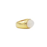 Mondstein Ring Gr.55 Gelbgold 750 / 18K - Bild 3 Vorschau