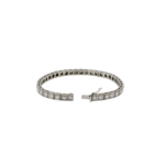 Riviérearmband Weißgold 750 / 18K mit ca.5,5ct Diamanten - Bild 4 Vorschau