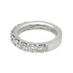 Wempe Halbmemoire Ring Gr. 55 ca. 2,0ct Diamanten Weißgold 750/ 18K - Bild 2 Vorschau