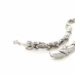Diamant Armband 19 cm ca. 3,14 ct Brillanten Weißgold 750/ 18K - Bild 4 Vorschau