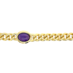 Pomellato „Catene“ Armband 19cm Amethyst Gelbgold 750/ 18K - Bild 5 Vorschau