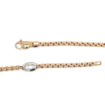 FOPE „Eka Tiny“ Collier 50cm ca.0,19ct Diamanten Roségold 750/ 18K - Bild 4 Vorschau