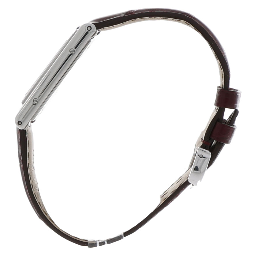 Cartier Tank Basculante Reversible Ref. 2405 Steel 24×35 Saphire ca. 2000 Top - Bild 6